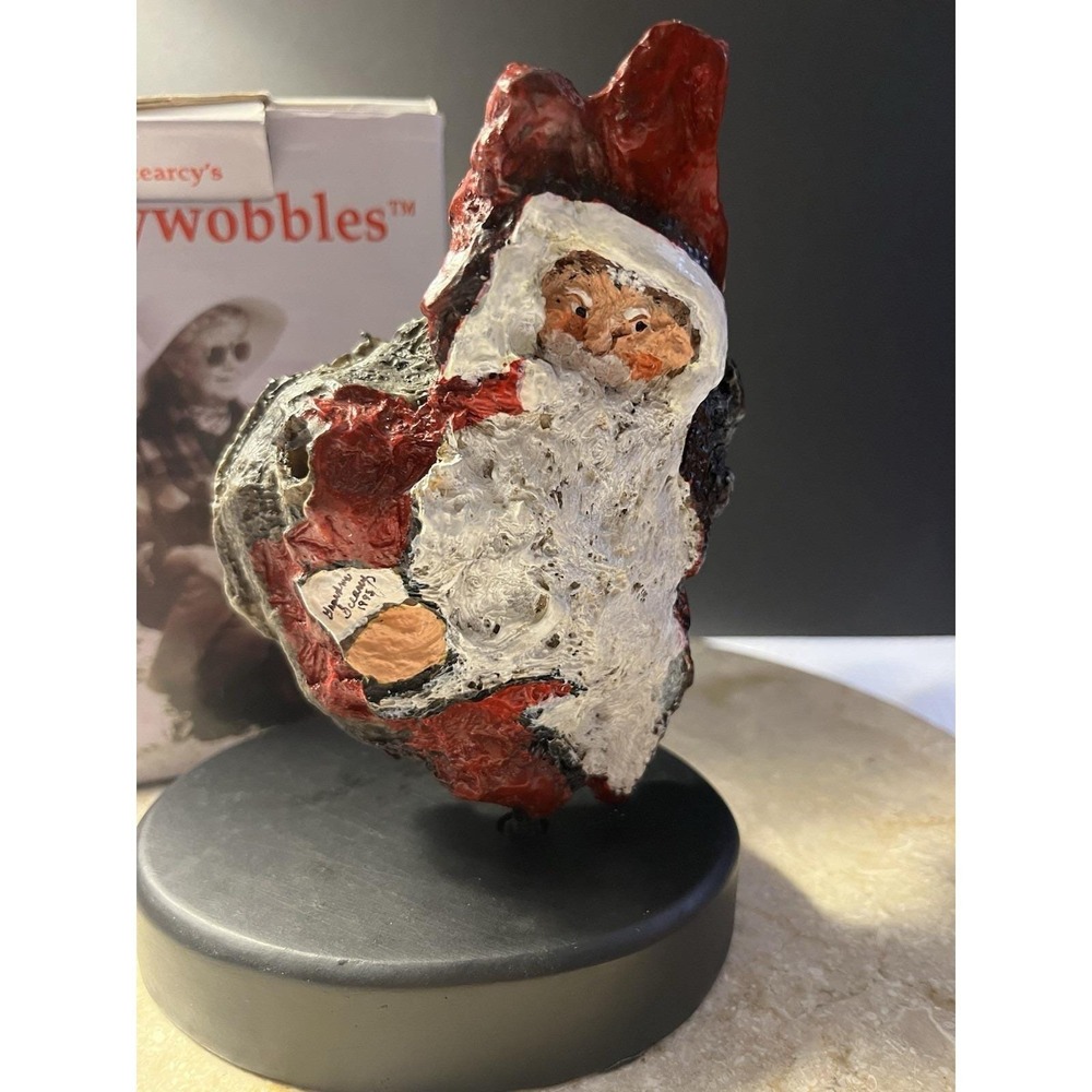Grandma Scearcy's Santa Collywobbles Roly Poly Artwork Numbered And Signed